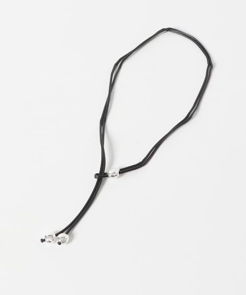 URBAN RESEARCH ROSSO（アーバンリサーチロッソ）の「CHIGNON　ワンループマルチコードチョーカー（ネックレス・レディース・BK/SILVE/BRN/GLD・FREE）」の8枚目の写真