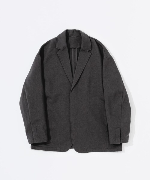 EKAL（エカル）の「ウールライクジャケット（テーラードジャケット・メンズ・ブラウン/チャコール/ブラック・M/L）」の22枚目の写真