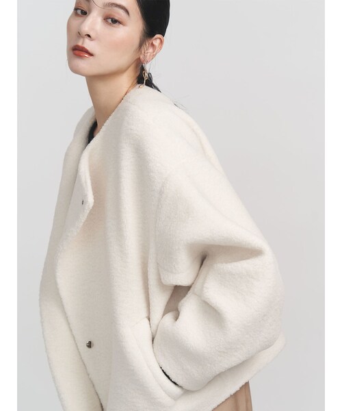 LAGUNAMOON（ラグナムーン）の「ボアブルゾン（ブルゾン）」 - WEAR