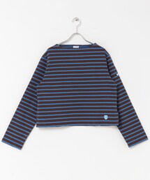 ORCIVAL | ORCIVAL　BOATNECK LONG-SLEEVE CROPPED PULLOVER(Tシャツ/カットソー)