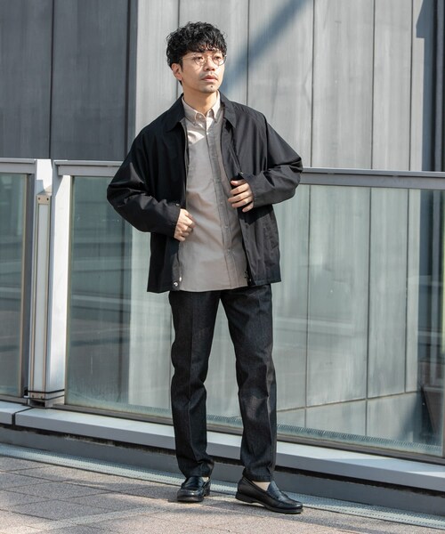 URBAN RESEARCH ROSSO（アーバンリサーチロッソ）の「『撥水』タイプライターブルゾン（ブルゾン・メンズ・BLACK/D/NAVY/GRAY/KHAKI・S/M/L/XL）」の10枚目の写真