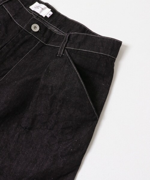 URBAN RESEARCH DOORS（アーバンリサーチドアーズ）の「STILL BY HAND　HEMP MIXED DENIM PANTS（デニムパンツ・メンズ・BLACK/DARK NAVY・44/46/48）」の5枚目の写真