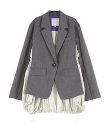 UN3D. | FRONT BACK DOCKING JACKET【セットアップ着用可能】(その他アウター)