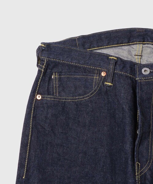 ADAM ET ROPE'(アダムエロペ)の「【BONCOURA/ボンクラ】15周年記念大戦型5Pデニム(本藍デニム)(デニムパンツ・メンズ・ネイビー・28/29/30/31/32/33/34)」の10枚目の写真
