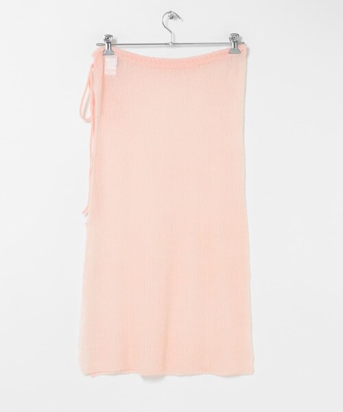 KBF（ケイビーエフ）の「透かし編みウエストクロス（スカート・レディース・GRAY/L.PINK・One）」の20枚目の写真