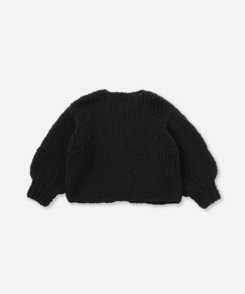 Saturdays NYC(サタデーズ ニューヨークシティ )の「Halle Hand Woven Cardigan | WOMEN(カーディガン/ボレロ・レディース・ブラック/オリーブ・M/S)」の10枚目の写真