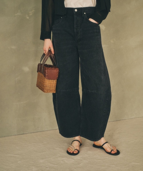 ROPE'（ロペ）の「【citizens of humanity（シチズンズ・オブ・ヒューマニティ）】HORSESHOE JEAN｜カービーデニム（デニムパンツ・レディース・ブラック・25/26）」の22枚目の写真