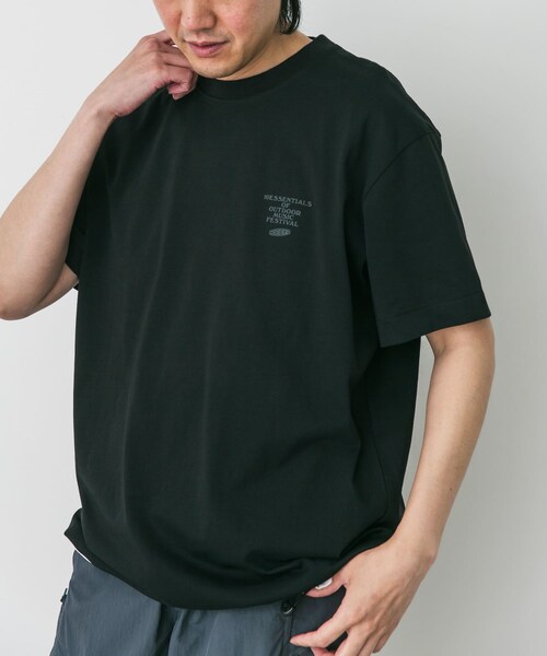URBAN RESEARCH DOORS（アーバンリサーチドアーズ）の「『別注』KEEN×DOORS　OC/RP10ESSENTIALS T-SHIRTS（Tシャツ/カットソー・メンズ・ASH GREY/WHITE/G.GREEN/BLACK・M/L/XL）」の16枚目の写真