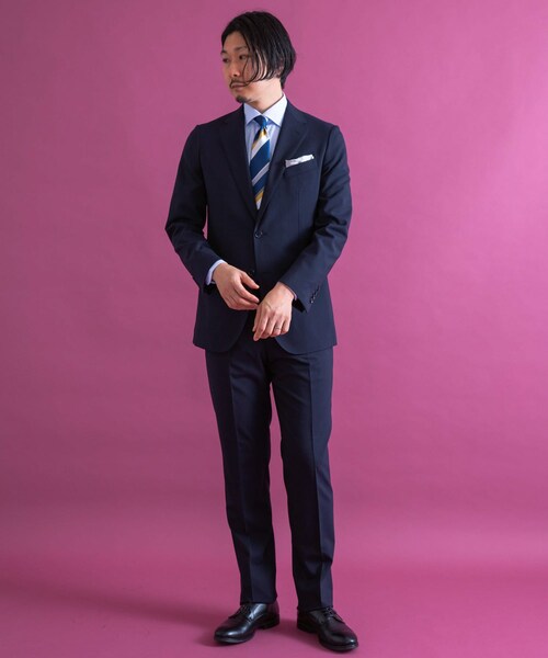 URBAN RESEARCH DOORS(アーバンリサーチドアーズ)の「LIFE STYLE TAILOR ウォッシャブルストレッチジャケット(その他アウター・メンズ・NAVY/GRAY・44/46/48/50)」の21枚目の写真