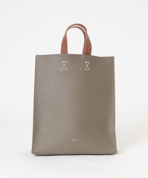 URBAN RESEARCH（アーバンリサーチ）の「Hender Scheme　paper bag big（トートバッグ・メンズ・dark brown/black/taupe/navy・FREE）」の3枚目の写真
