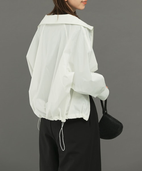 URBAN RESEARCH ROSSO（アーバンリサーチロッソ）の「ZIPライトブルゾン（ブルゾン・レディース・WHITE/GREIGE・FREE）」の5枚目の写真