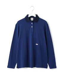 ADAM ET ROPE' | 【HOMME girls×FRUIT OF THE LOOM】Long Sleeve Polo(ポロシャツ)