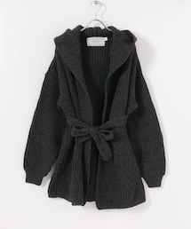 『別注』OLDDERBY KNITWEAR×UR Open Front Hoodie