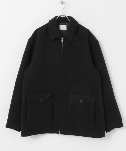 URBAN RESEARCH DOORS(アーバンリサーチドアーズ)の「ウールブレンドハリントンジャケット(テーラードジャケット・メンズ・MOCHA/BLACK・M/L)」の22枚目の写真