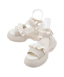 merry jenny | アシメフリルスニーカーサンダル(サンダル)