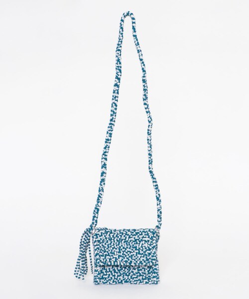 THE GOODLAND MARKET（ザグッドランドマーケット）の「PROJECT 1000　phonecase（ショルダーバッグ・レディース・BLACK PT/PRINT×GRY/BLUE/STRIPE/RED・One）」の13枚目の写真