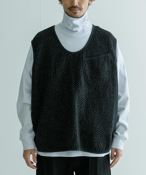 PORTER CLASSIC NEW SASHIKO PULLOVER VEST 【公式通販】