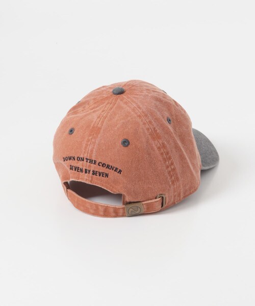 URBAN RESEARCH(アーバンリサーチ)の「SEVEN BY SEVEN BI-COLOR COTTON CAP -Cactus + Logo Embroidery-(キャップ・メンズ・010 Black/140 Green/70Burgundy/150 Orange・Free)」の13枚目の写真
