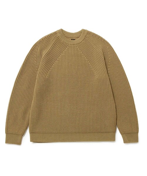 ADAM ET ROPE'（アダムエロペ）の「【BATONER】SIGNATURE CN（ニット/セーター・メンズ・ブラック/チャコール/イエロー・L/M）」の6枚目の写真