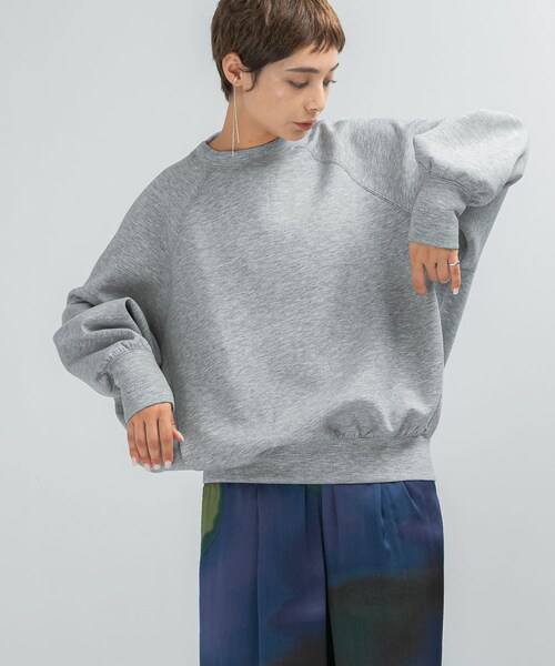 URBAN RESEARCH ROSSO（アーバンリサーチロッソ）の「upper hights　THE BROOKE 3D（スウェット・レディース・GREY・1）」の2枚目の写真