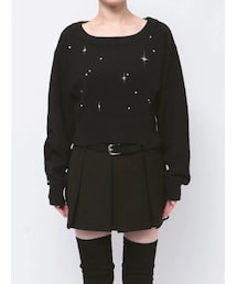 EMODA | スパークビジューニット(ニット/セーター)