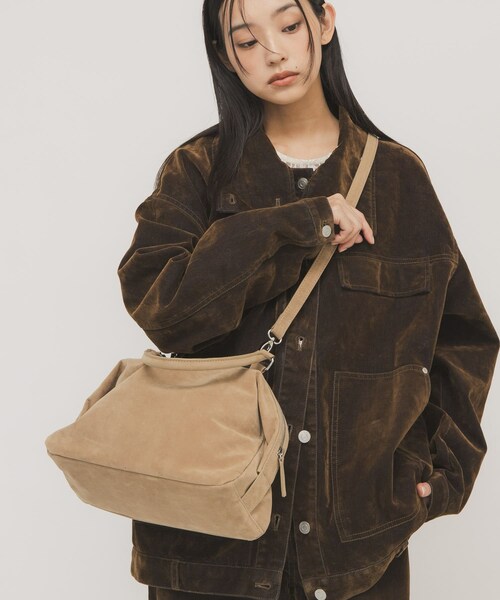 KBF（ケイビーエフ）の「ドロップファスナーデザインボストンBAG（ボストンバッグ・レディース・D.BROWN/BEIGE・One）」の18枚目の写真
