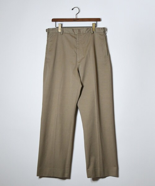 ADAM ET ROPE'（アダムエロペ）の「【KAPTAIN SUNSHINE】Garment Dyed Scottish Sideseemless Trousers（その他パンツ・メンズ・ライトグレー/カーキ・L/M/S）」の6枚目の写真