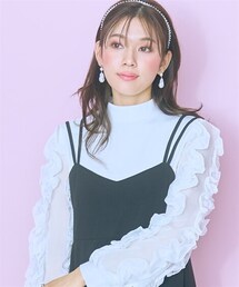 marun | ＜大きいサイズ＞カットジャージーキャミワンピース　marun(ワンピース)