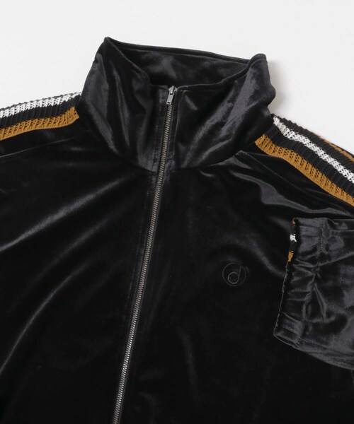 URBAN RESEARCH（アーバンリサーチ）の「The DUFFER N NEPHEWS　VELOUR TRACK JACKET（テーラードジャケット・メンズ・BLACK/NAVY・S/M）」の8枚目の写真