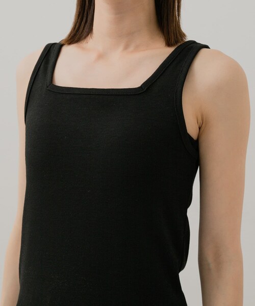 SENSE OF PLACE by URBAN RESEARCH（センスオブプレイスバイアーバンリサーチ）の「2WAYタンクトップ（タンクトップ・レディース・OFF WHITE/BLACK/GREIGE・one）」の15枚目の写真