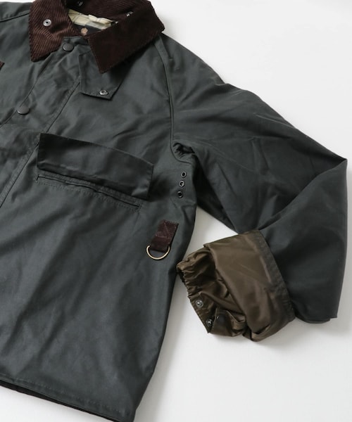 URBAN RESEARCH（アーバンリサーチ）の「Barbour　spey jacket（テーラードジャケット・メンズ・Black/Sage/Olive・M/L/XL）」の17枚目の写真