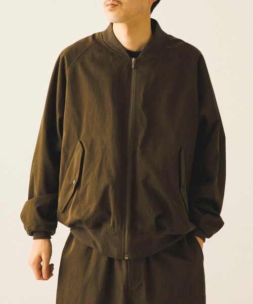 A PRESSE　Silk Padding Jacket