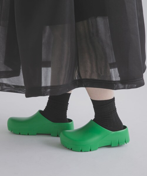 THE GOODLAND MARKET（ザグッドランドマーケット）の「BIRKENSTOCK　SUPER-BIRKI2.0PUBOLD GRN (REGULAR)（スリッポン・レディース・GREEN・36/37/38）」の6枚目の写真