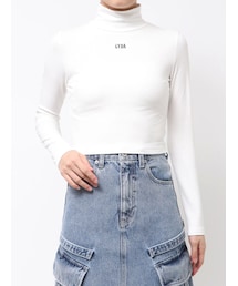 GYDA | GYDAハイネックショートトップス(Tシャツ/カットソー)