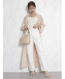 dazzlin | コットンデニムストレートパンツ(デニムパンツ)