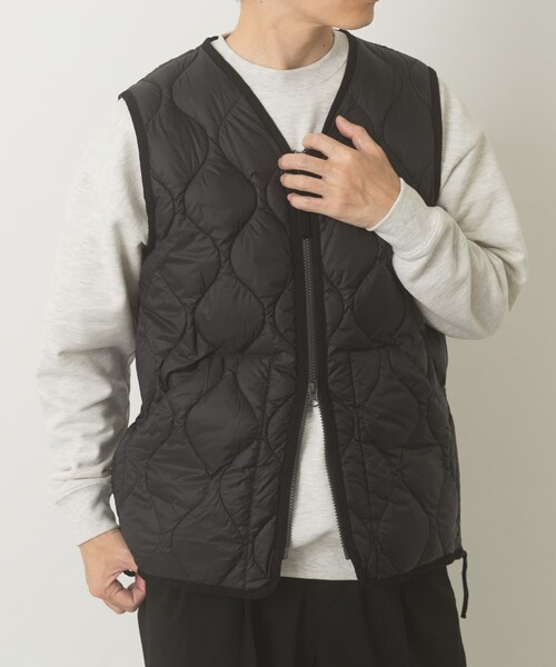 ITEMS URBANRESEARCH（アイテムズ アーバンリサーチ）の「TAION　Military Wzip Down Vest（その他アウター・メンズ・BLK/G.BEIGE/D.OLIVE/D.SAGE GRN/PAINT CAMO・M/L/XL）」の14枚目の写真