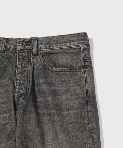 ADAM ET ROPE'(アダムエロペ)の「【DAIRIKU/ダイリク】Straight Vintage Denim Pants(デニムパンツ・メンズ・ブラック・L/M/S)」の6枚目の写真