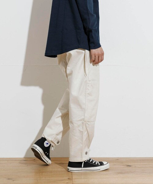 THE GOODLAND MARKET（ザグッドランドマーケット）の「KEIMEN　pants（その他パンツ・メンズ・Khaki/Black/Ivory/Navy/Brown・S/M/L/XL）」の10枚目の写真