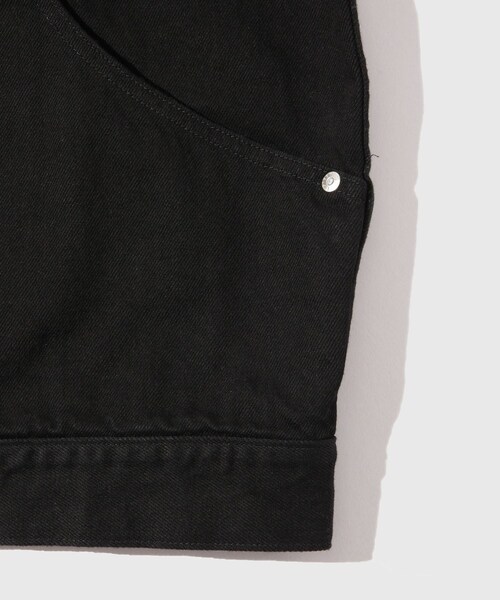 ADAM ET ROPE'(アダムエロペ)の「【BAL/バル】CARB POCKET DENIM JACKET(デニムジャケット・メンズ・ブラック/ネイビー・2/3)」の10枚目の写真