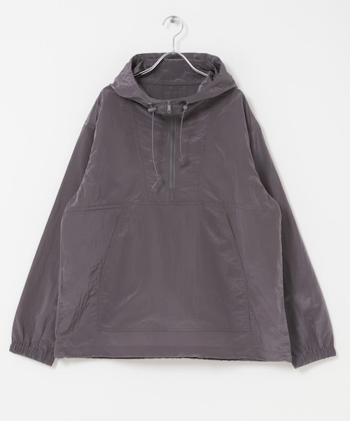 URBAN RESEARCH DOORS（アーバンリサーチドアーズ）の「FORK&SPOON　シアーアノラックパーカー（パーカー・メンズ・BLACK/CHARCOAL・4/5）」の2枚目の写真