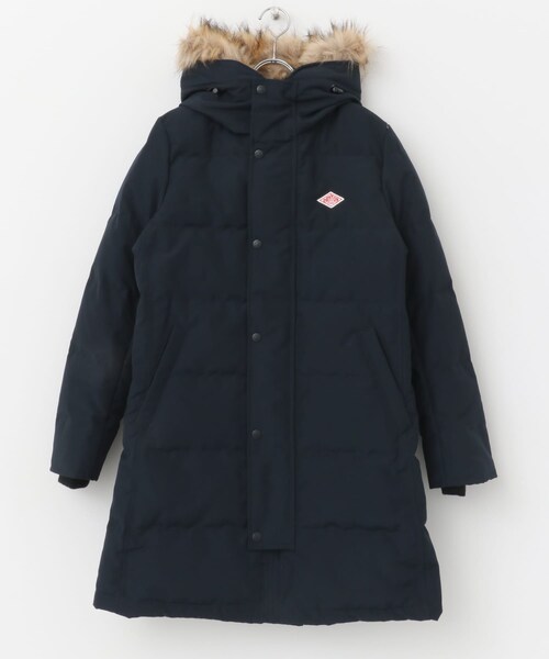URBAN RESEARCH DOORS（アーバンリサーチドアーズ）の「DANTON　FAKEFARHOODEDDOWNCOAT（その他アウター・レディース・BLACK/NAVY・S）」の7枚目の写真