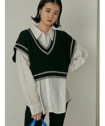 EMODA | スプリングカラーシャツ(シャツ/ブラウス)