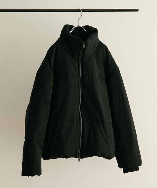 スタンドカラー 中綿ブルゾン