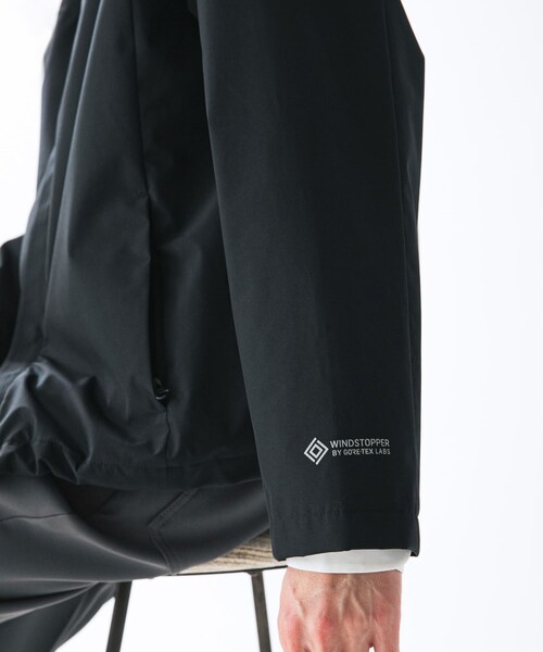 URBAN RESEARCH ROSSO（アーバンリサーチロッソ）の「『別注』+phenix　WINDSTOPPER by GORE-TEX LABS スタンドブルゾン（ブルゾン・メンズ・BLACK/NAVY/KHAKI・M/L/XL）」の7枚目の写真