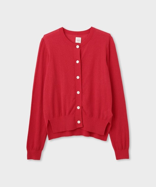 ROPE'(ロペ)の「【一部店舗限定】【REALM(レルム)】SHEER CARDIGAN|シアーカーディガン(カーディガン/ボレロ・レディース・ブラック/ホワイト/レッド/ピンク・38)」の12枚目の写真