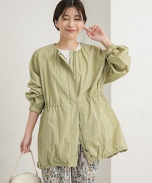 URBAN RESEARCH DOORS | ギャザーノーカラーブルゾン(ブルゾン)