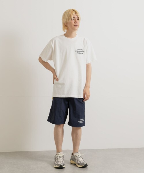 THE GOODLAND MARKET（ザグッドランドマーケット）の「Western Hydrodynamic　nylon shorts（その他パンツ・メンズ・BLACK/NAVY・M/L）」の14枚目の写真