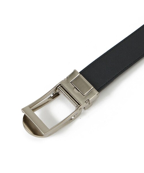 ROPE'（ロペ）の「エンボスロゴスライドベルト（ベルト・レディース・ブラック/ホワイト・F）」の5枚目の写真