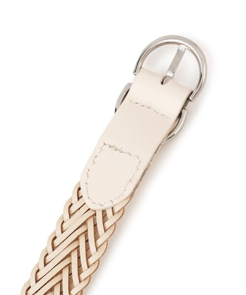 ROPE' PICNIC(ロペピクニック)の「22mmボンデッドレザーファイバーメッシュベルト(ベルト・レディース・ブラック/キナリ/ブラウン・F)」の13枚目の写真