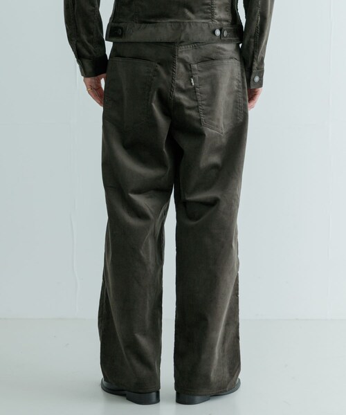 URBAN RESEARCH（アーバンリサーチ）の「Scye　Corduroy Wide Leg Jeans（その他パンツ・メンズ・ブラウン・29/31）」の5枚目の写真